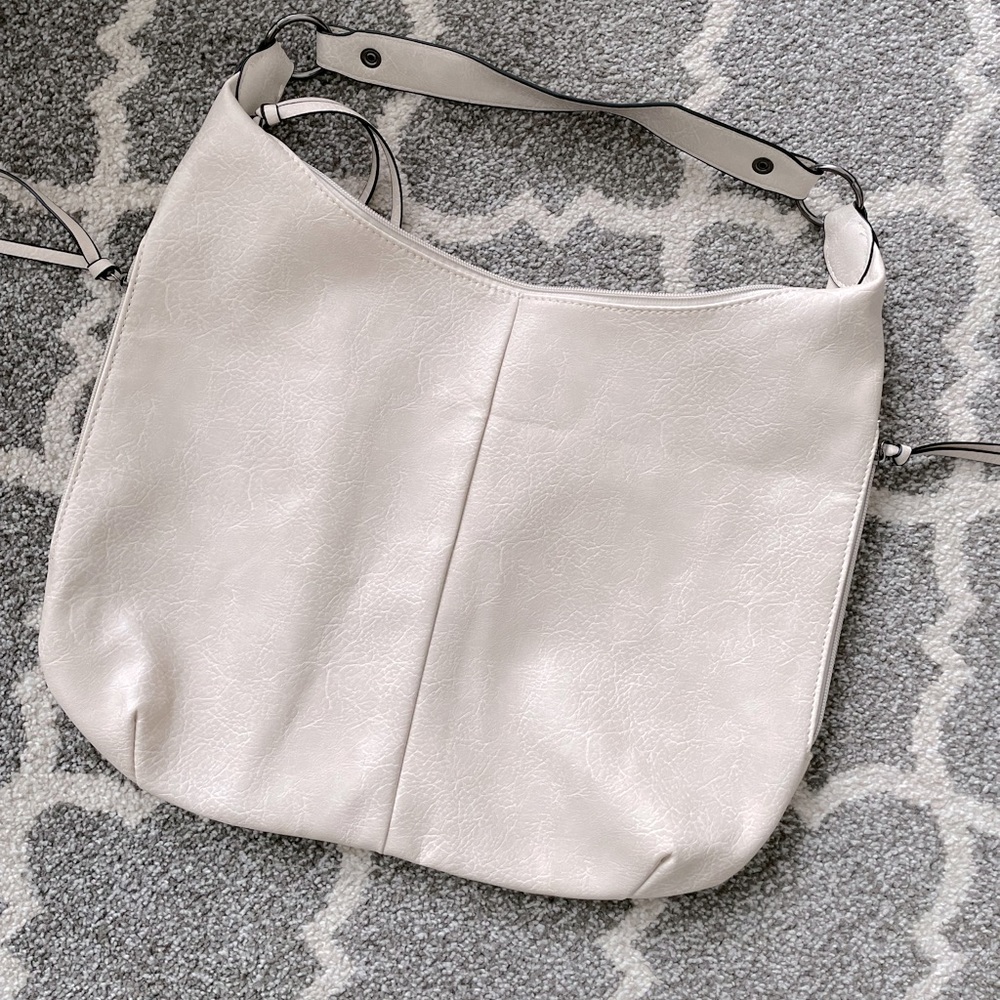 Off white hobo Tote Shoulder-bag